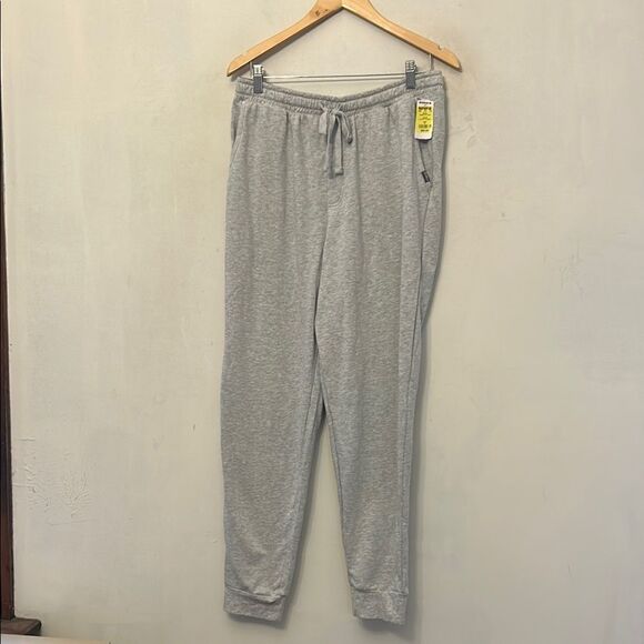 Eddie Bauer Light Gray Lounge Pants Size M New - Picture 1 of 10